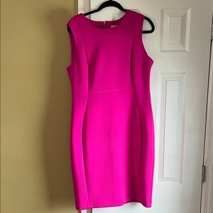 Calvin Klein Fuchsia Mini Dress